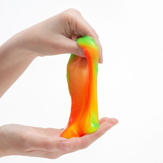 Πολύχρωμη φωσφοριζέ γλίτσα - Neon Slime