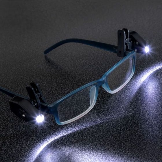 Κλιπ με LED για γυαλιά (Σετ 2 τεμ.)