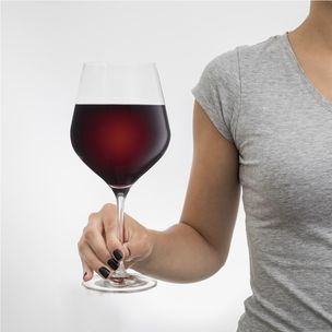 Τεράστιο ποτήρι κρασιού diVinto - διάφανο
