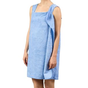 Πετσέτα μπουρνούζι - μπλε